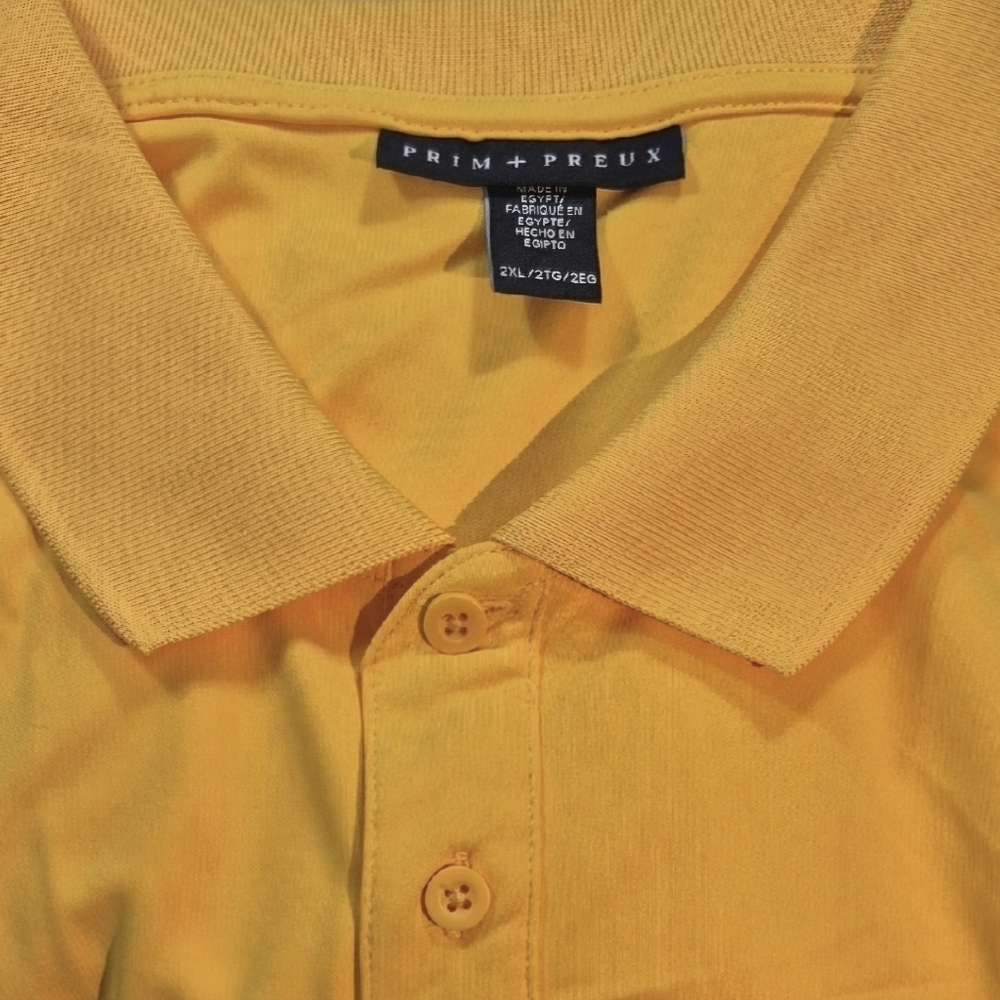 Classic Yellow Polo Shirt for Men